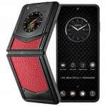 Vertu Ironflip Raspberry Red Calf