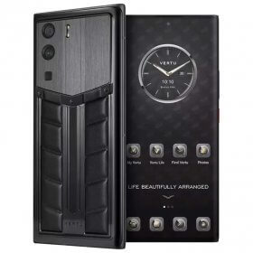 Vertu Metavertu Race Track Design Black Calf